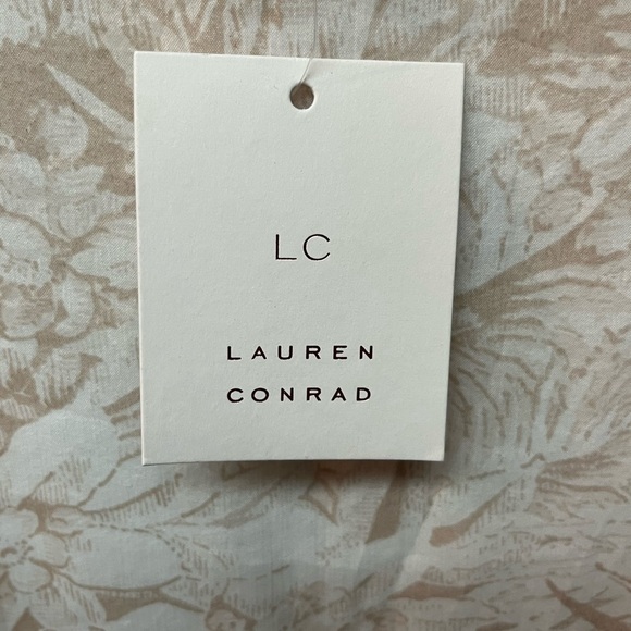 LC Lauren Conrad Beige Floral Kimono - Picture 4 of 6